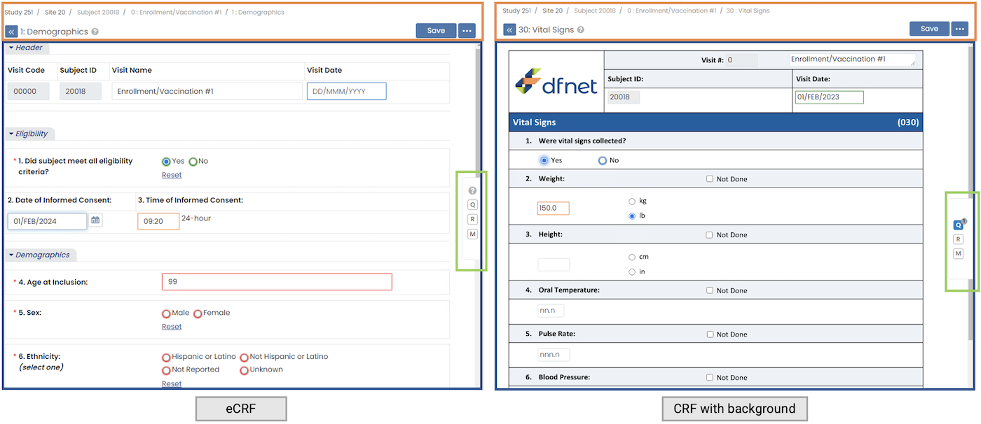 Data Entry Form