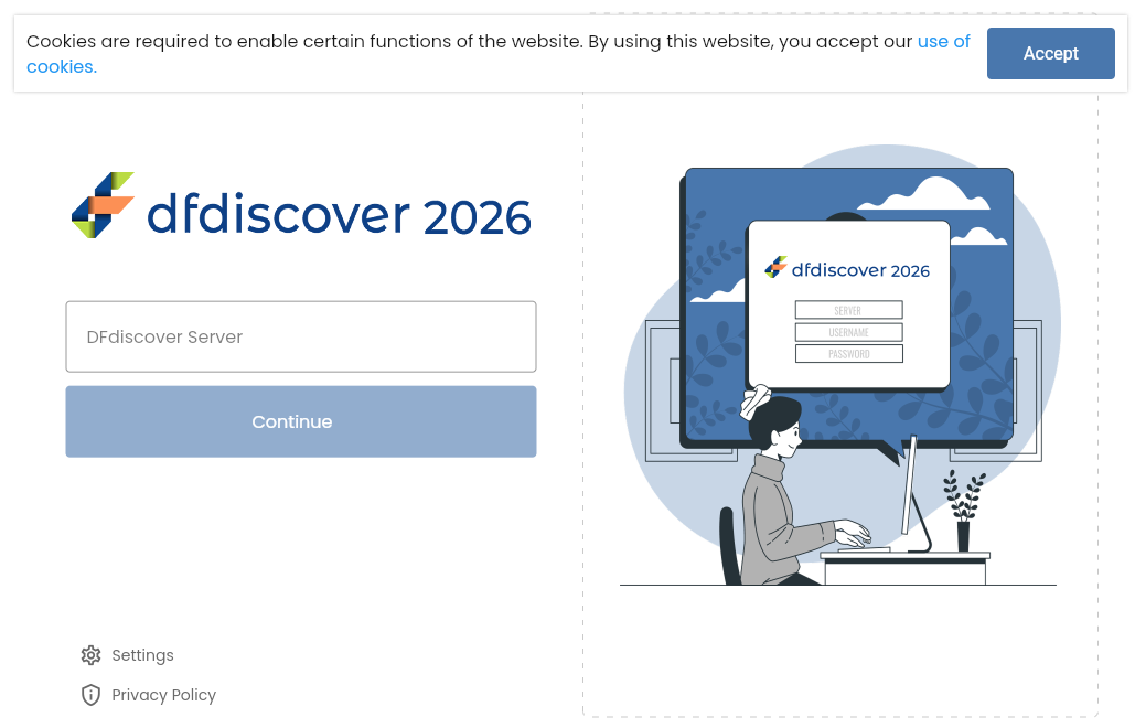 Server Selection Page