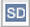 The SD/HD toggle with SD setting enabled