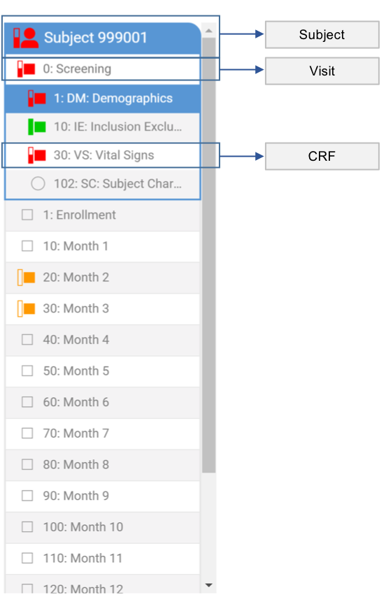Subject Binder Sidebar