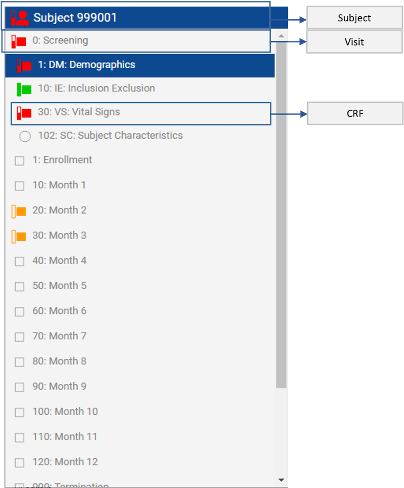 Subject Binder Sidebar
