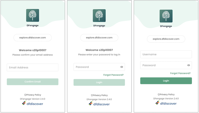 DFengage login