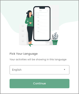 DFengage set language