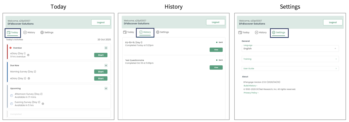 DFengage tour web